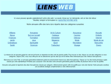 Tablet Screenshot of liens-web.be